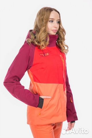 Женская горнолыжная Куртка Running River Красный Женская горнолыжная Куртка Running River Красный