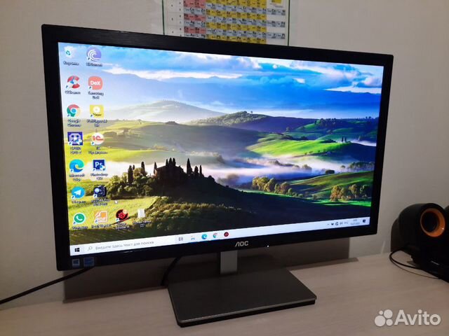 Монитор аос 23,6 + кабель hdmi Монитор аос 23,6 + кабель hdmi