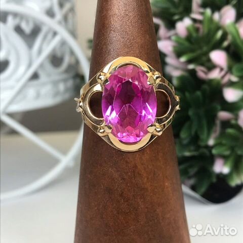 Золотое советское кольцо 583 пробы (354705)