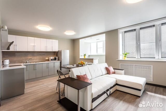 

1-к. квартира, 45 м², 2 кровати