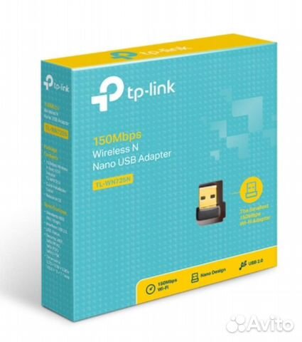 WiFi Адаптер беспроводной Tp-Link TL-WN725N