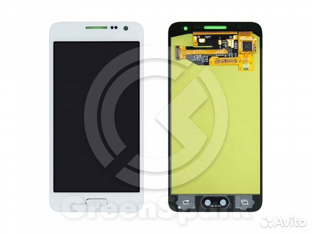 83812218303  Дисплей для Samsung A300F Galaxy A3 +тач белый ор 