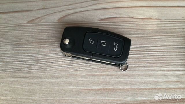 Новый ключ зажигания Форд Фокус 2 (+Прописывание)