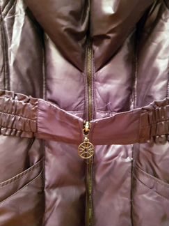 Пуховик на девочку очень теплый