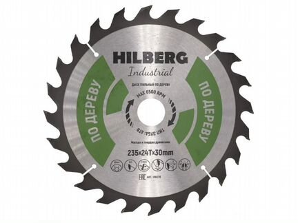 Пильный диск по дереву 235x24Tx30 Industrial