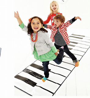 Мат электронный ELC пианино большой