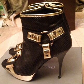 Ботильоны Gianmarco Lorenzi, оригинал. Стопа 24 см