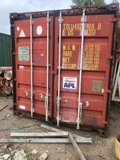 Морской контейнер 20 футов gjeu 348274