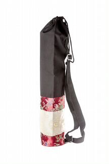 Чехол для йога-коврика Гейша 70 см (0.1 кг, 15 см, 70 см, бордо)