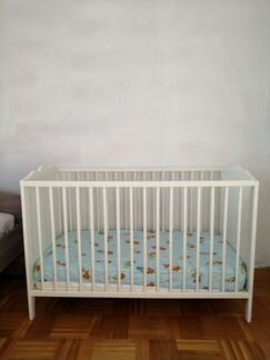 Детская кроватка Икеа 120 x 60 cм