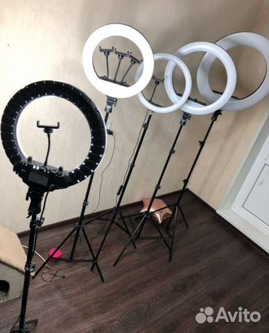 Кольцевая лампа 36 см