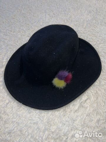 Шляпа женская шерстяная
