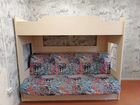 Кровать двух ярусная с диваном объявление продам