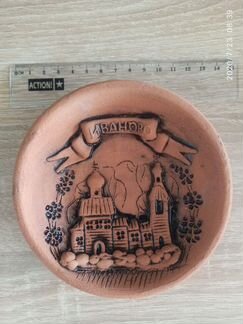 Тарелка фарфор коллекционная настенная