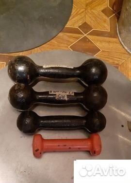 Гантели(простые и разборные) на разный вес