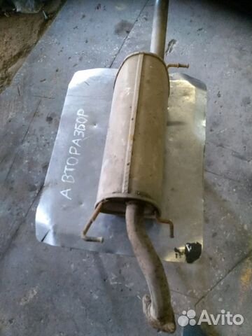 Глушитель задняя часть Chevrolet Aveo T250