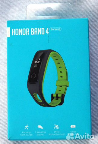 Honor Фитнес-браслет Honor Band 4 Running зеленый