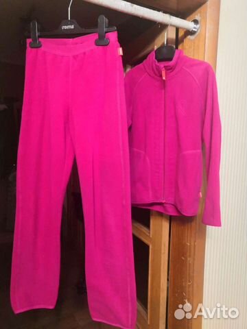 Флисовый костюм reima 134см