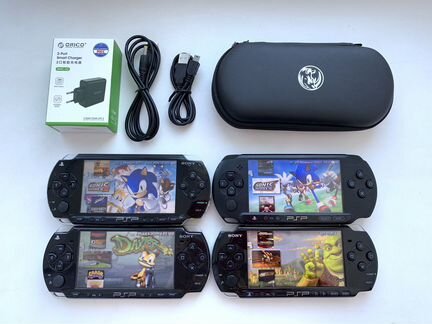Прошитые PSP 32GB +50 игр, гарантия 30дн