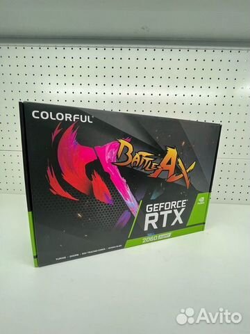 Видеокарта Colorful RTX 2060 super новая