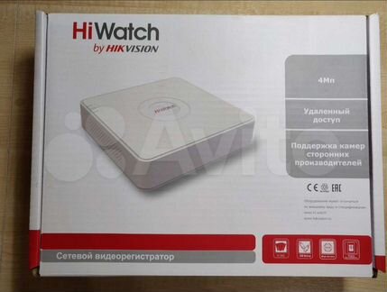 8-ми канальный IP-регистратор HiWatch DS-N208(C)