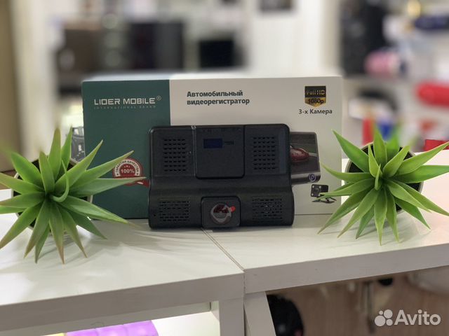 Видеорегистратор на 3 камеры (новый, гарантия)