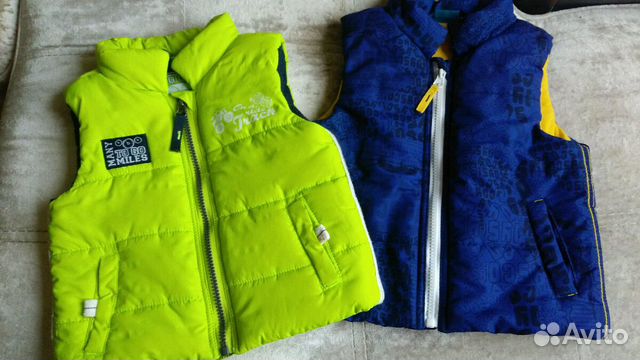 Жилетки для двойни 1-2,5 года