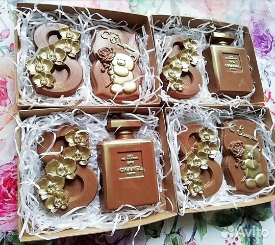 Шоколадный подарок (набор) к празднику 8 марта