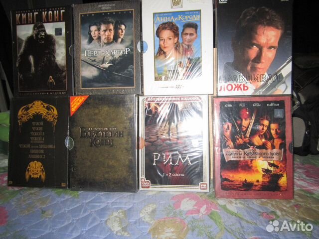 Лнцензионные фильмы на DVD-9
