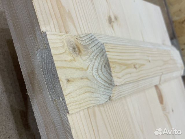 Двери (баня) деревенские клиновые ласточкин хвост