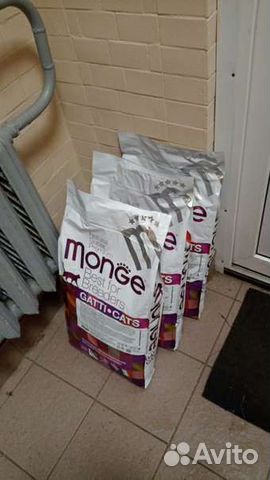 Корм для кошек Монж 10 кг. Италия