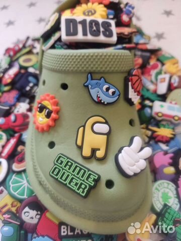 Джиббитсы для crocs, Аксесс. для обуви.Цена за 4шт