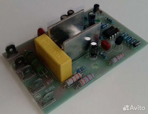 Плата управления кнопка включения пылесоса
