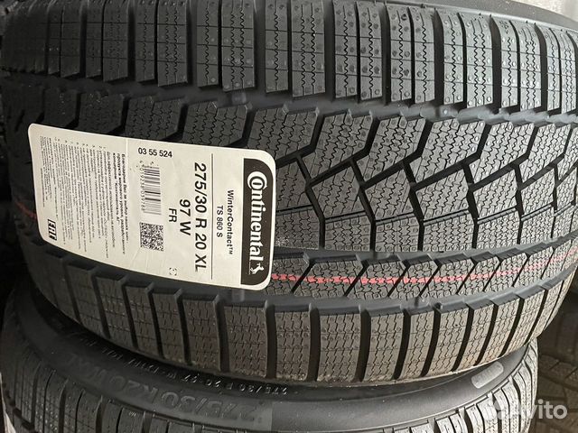 Continental ContiWinterContact TS 860S 245/35 R20 и 275/30 R20 97W
