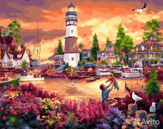 Картина по номерам 40х50 