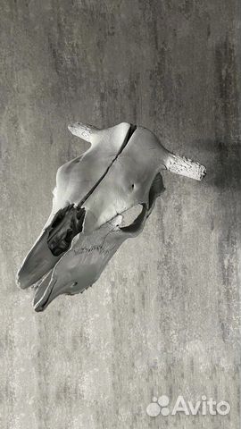 Череп на стену,loft декор