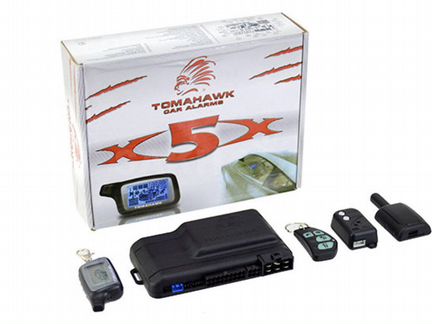 Новая сигналка Tomahawk X5 автозапуск