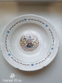 Тарелка СССР зик