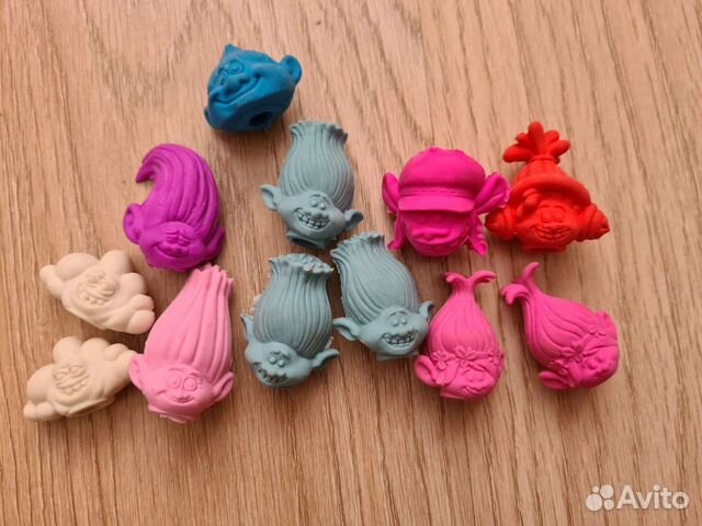 Стиральные резинки Тролли купить в Санкт-Петербурге | Хобби и отдых | Авито