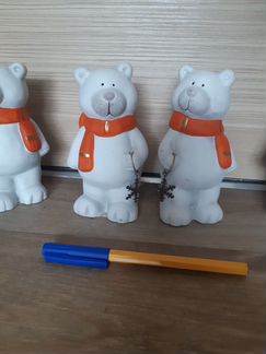 Мишка керамика