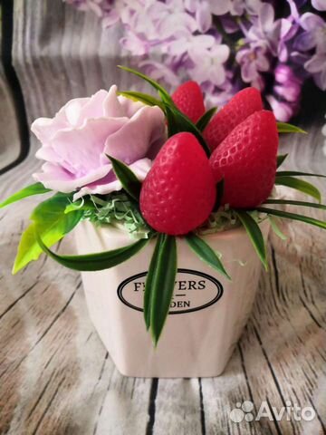 Букет из мыла