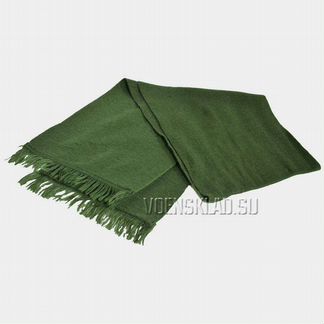 Кашне зелёное