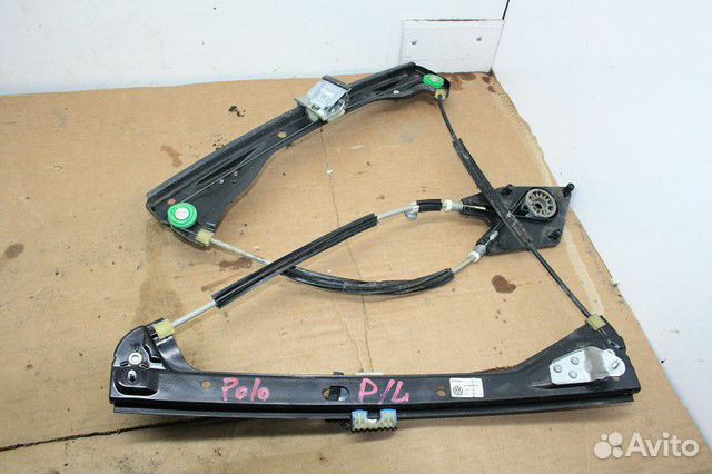 Стеклоподъемник электрический передний левый Volkswagen Polo V (2009—2015)