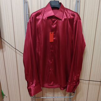 Мужская рубашка новая fit slim 50р