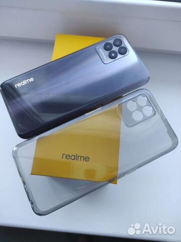 Продам новый смартфон realme 8i4/64Gb, черный