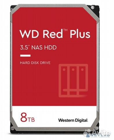 8TB WD Red Plus (WD80efzz) Serial ATA III, 5640- r