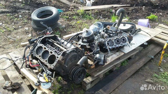 Двигатель Mercruiser 4,3 в разбор