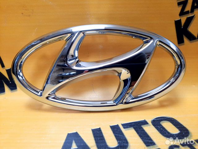 Эмблема решетки радиатора Hyundai Solaris 2020-22