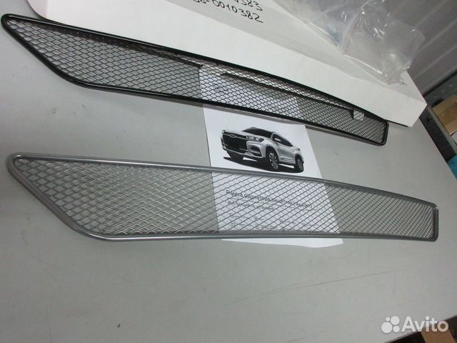 Сетка защитная радитора внешняя chery Tiggo8 черна