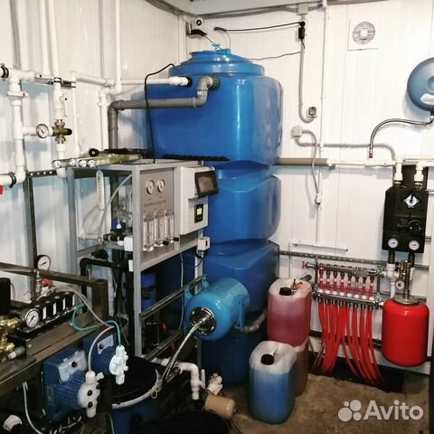 Водоподготовка для мойки самообслуживания 4 поста